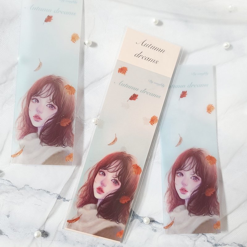autumn dreams bookmark - 書籤 - 其他材質 多色