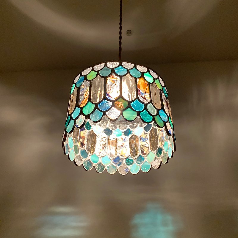 ジュエルナイト マーメイド エルドラド ガラス Bay View - 燈具/燈飾 - 玻璃 藍色