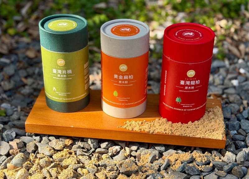 100%台灣原木粉 - 淨化居家/淨香/驅蚊 - 香氛/精油/擴香 - 木頭 咖啡色