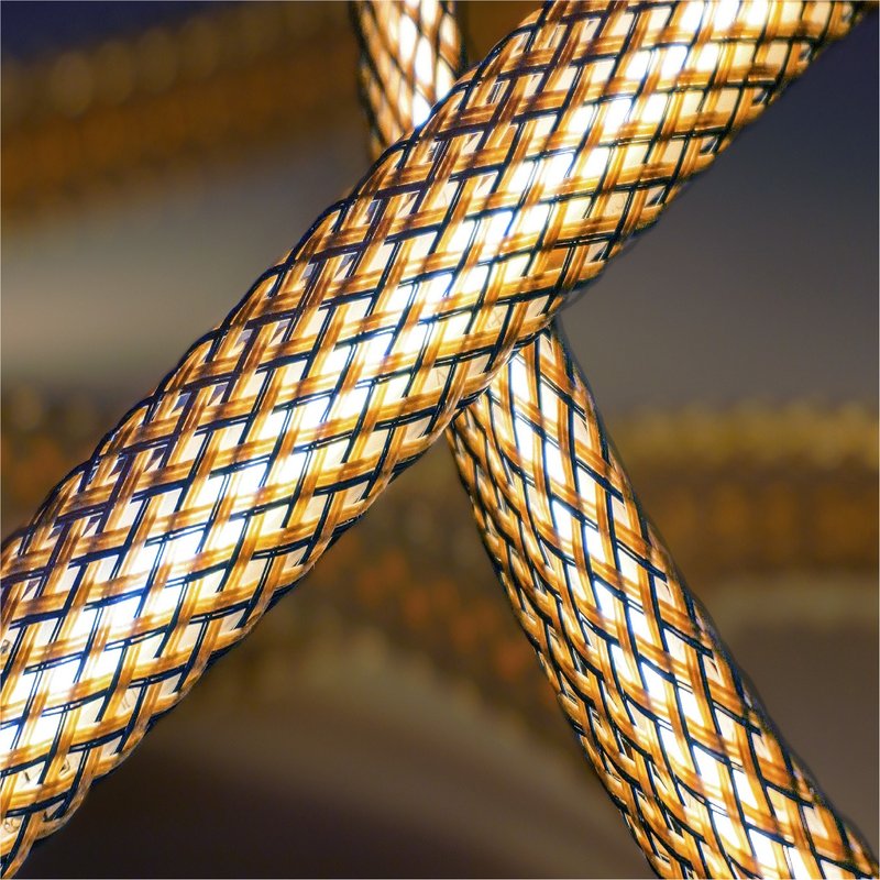 Soft light webbing - white oak - Lighting - Plastic Gold