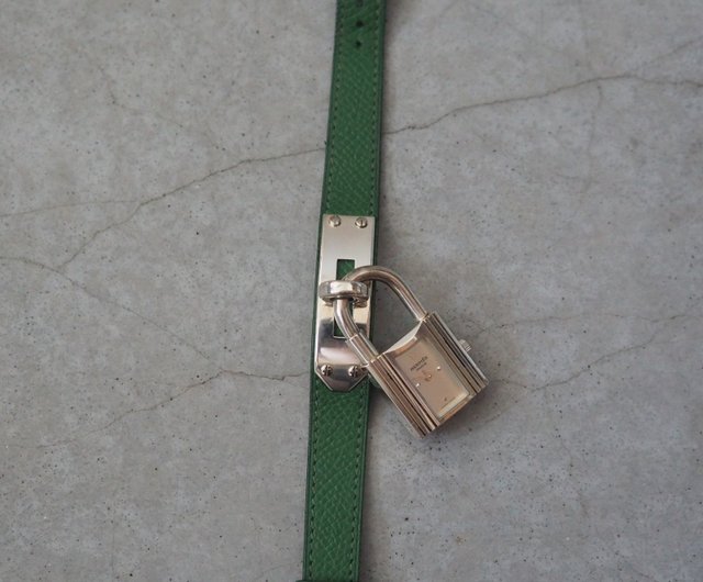 楽天市場】エルメス【HERMES】ケリーウォッチSV925レザーベルト