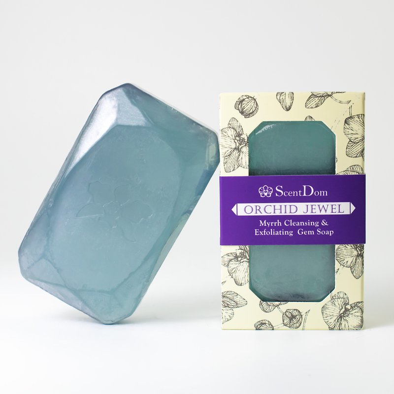 【Landu ScentDom】Myrrh Cleansing Exfoliating Gemstone Soap│Brand Direct - Soap - Other Materials 