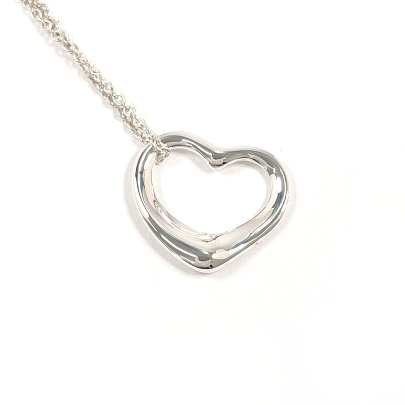 【日本直送 中古美品】ティファニー TIFFANY&Co. ネックレス オープンハート エルサペレッティ シルバー925 - 項鍊 - 純銀 銀色
