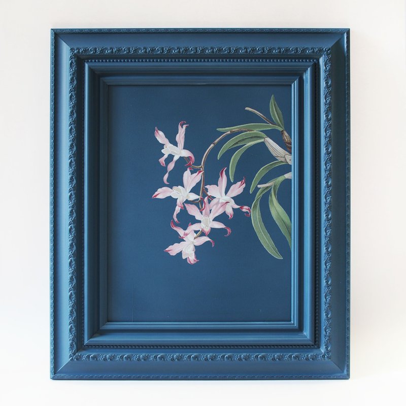 **Timeless Blooms** Collection Perfect for living rooms, bedrooms, and offices. - Wall Décor - Wood Blue