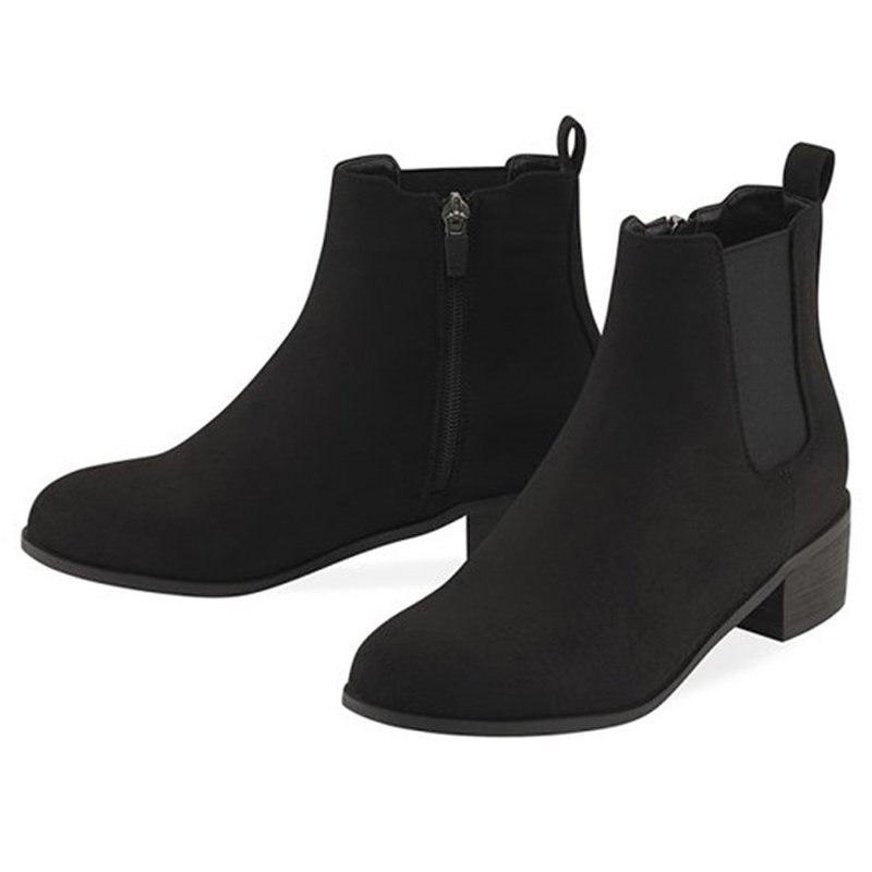 プレオーダースパー–クラシックチェルシーブーツPA7043 BLACK - ブーティー - その他の素材 