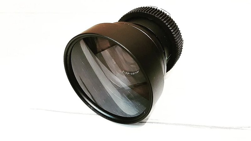 Anamorphic lens Vormaxlens 58 mm 2.0 1.3x Rev.3 PL-mount - Cameras - Other Metals Black