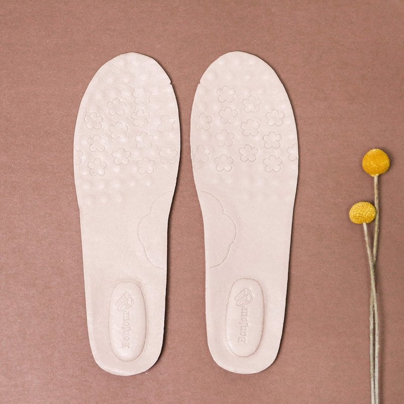 BONJOUR custom-made MIT ultra-thick 7mm latex leather insoles - Insoles & Accessories - Genuine Leather 