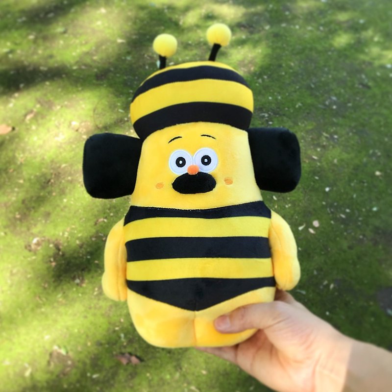 Soft toy _ bee ver. - Stuffed Dolls & Figurines - Other Materials Orange