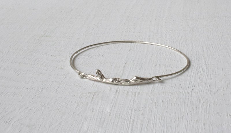 | KOU Jewelery | Lucky Branches Sterling Silver Bracelet Bracelet - Sterling Silver _1 + 1 Boudoir Option 2 - Bracelets - Other Metals Silver