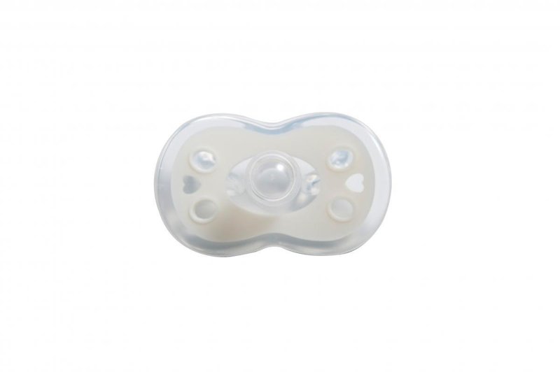 b&h Silicone Soothing Pacifier (White) - Baby Bottles & Pacifiers - Silicone White