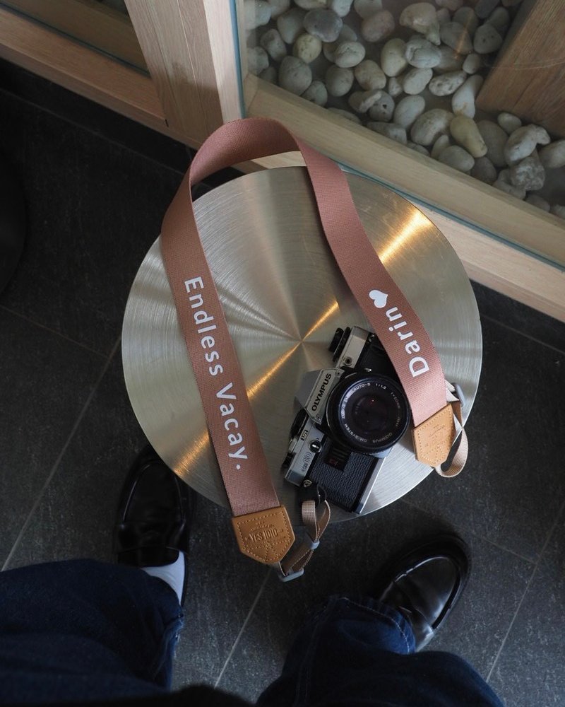 CAMERA STRAP : Pastel Color /Personalize name / YESIDID - 相機背帶 - 其他材質 多色
