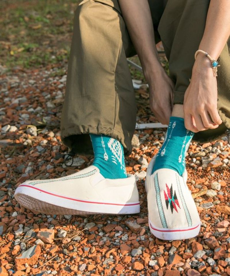 Navajo Pattern Socks 25-28cm - 襪子 - 其他材質 