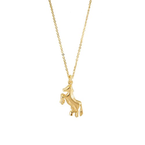 Horse Necklace 十二支シリーズ 馬モチーフネックレス スターリング
