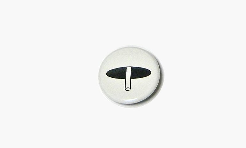 NORITAKE - Hole Badge - 襟章/徽章 - 其他金屬 白色