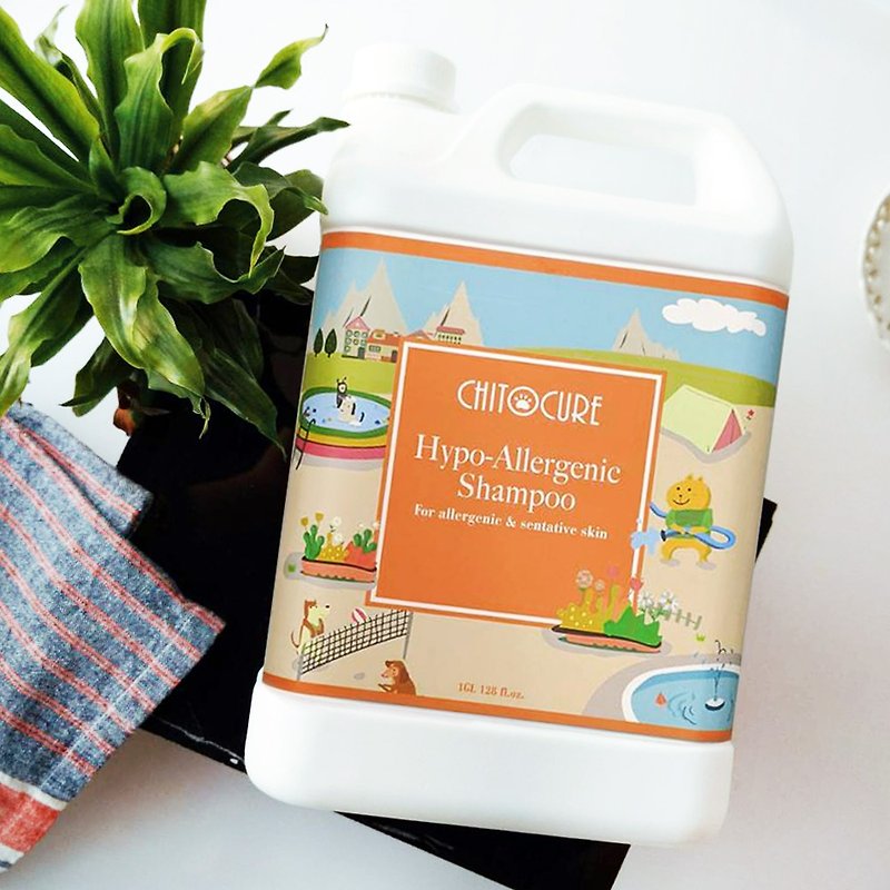 CHOITOCURE Hypo-Allergenic Shampoo 1GL - ทำความสะอาด - สารสกัดไม้ก๊อก สีส้ม