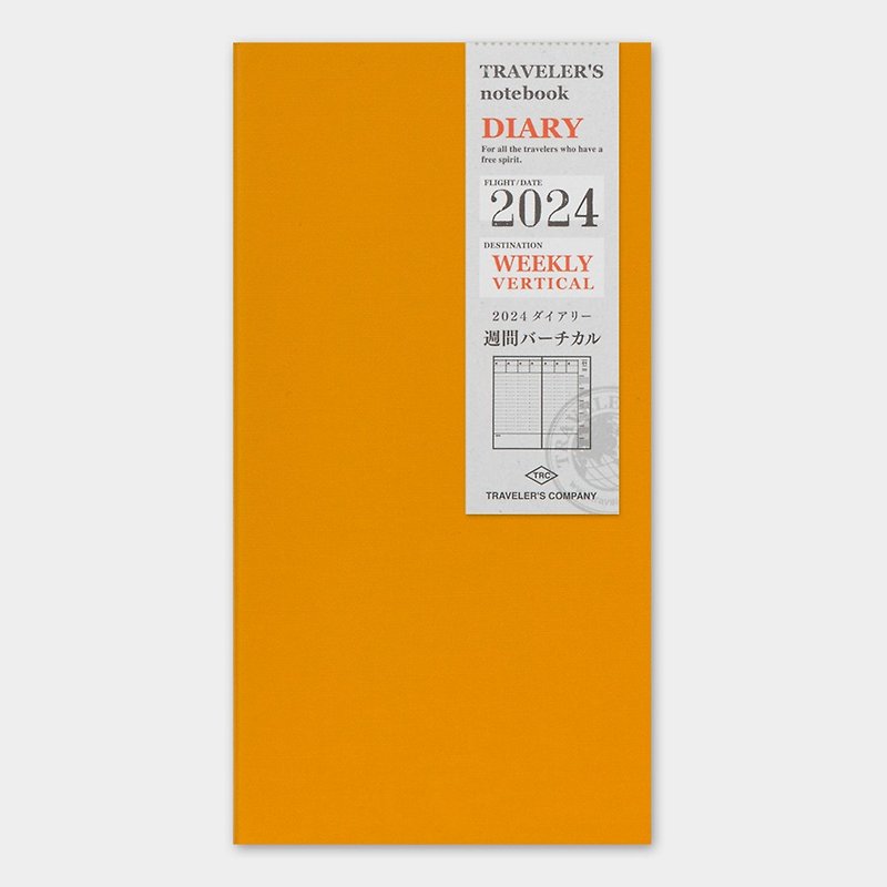 Traveler's Notebook 2024 Weekly Notebook Refill Pack - สมุดบันทึก/สมุดปฏิทิน - กระดาษ 