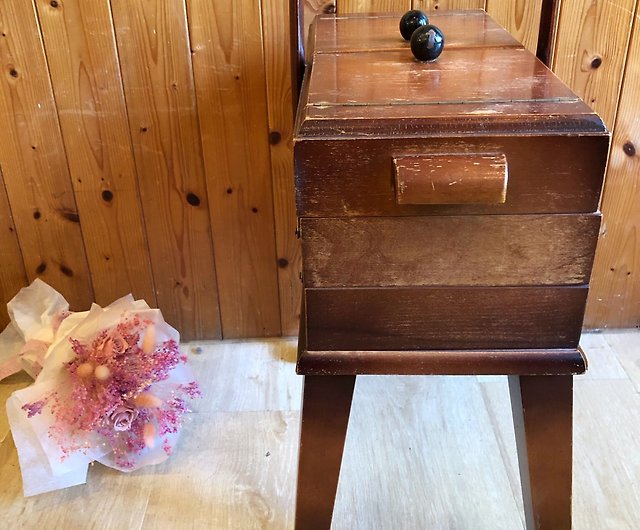 Good day fetish] German vintage antique sewing sewing box - Shop  gdlittlething Storage - Pinkoi