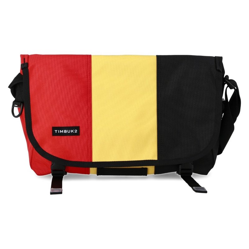 TIMBUK2 CLASSIC MESSENGER ECO Classic Messenger Bag S/Lava/Red, Yellow and Black Color Matching - กระเป๋าแมสเซนเจอร์ - เส้นใยสังเคราะห์ หลากหลายสี