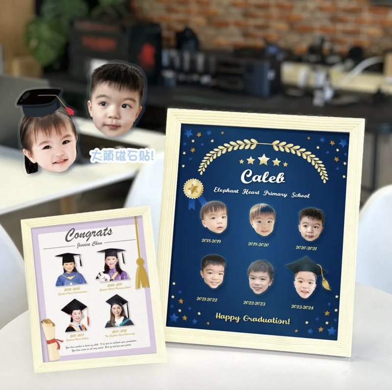 Customized Graduation Record Magnet Photo Frame - กรอบรูป - วัสดุอื่นๆ 