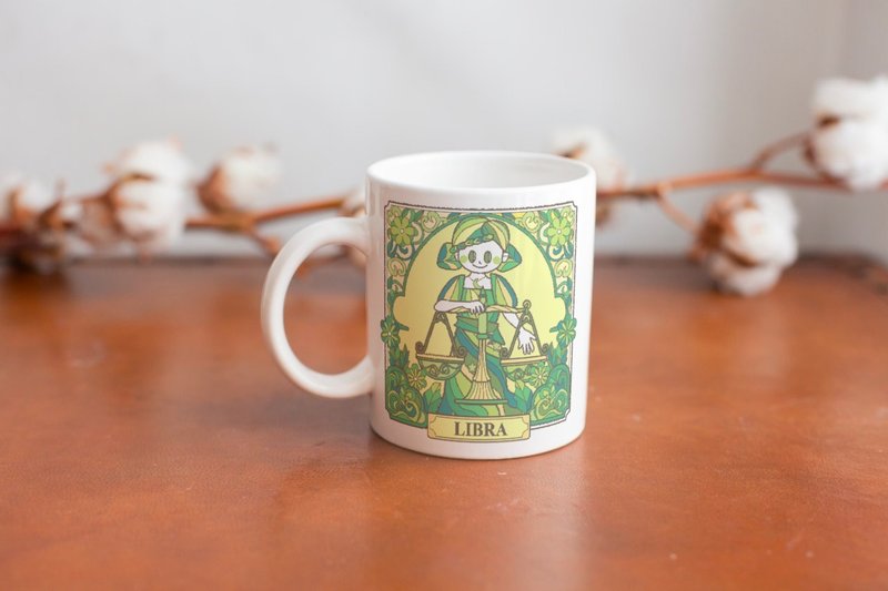 Duck Graffiti | Constellation Series |  Libra Mug - Mugs - Pottery 