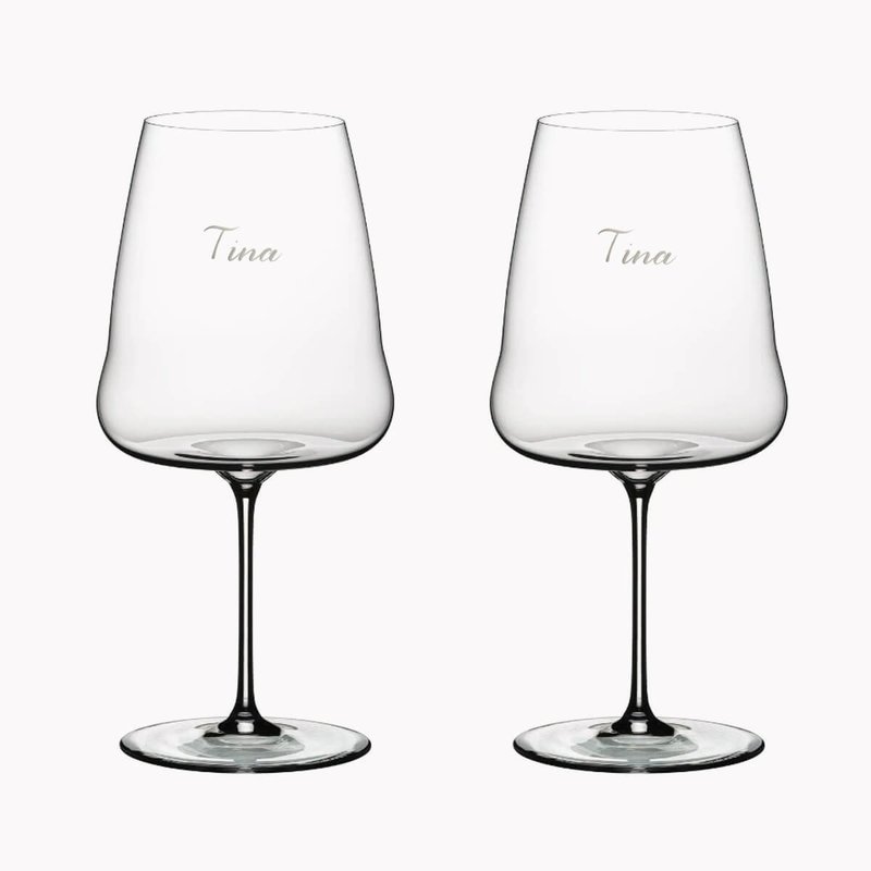 (一對價) 1002cc【Riedel 大容量紅酒杯】Winewings 醒酒杯 - 酒杯/酒器 - 玻璃 白色