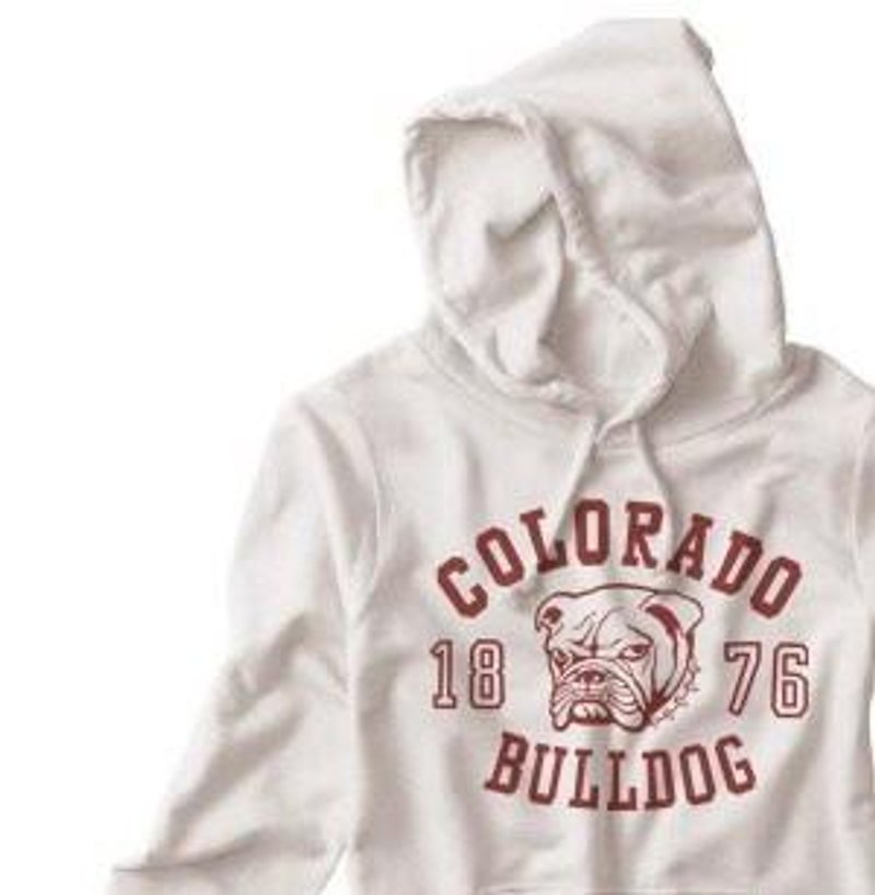 Colorado ☆ bulldog Parker [order product] - เสื้อฮู้ด - ผ้าฝ้าย/ผ้าลินิน ขาว