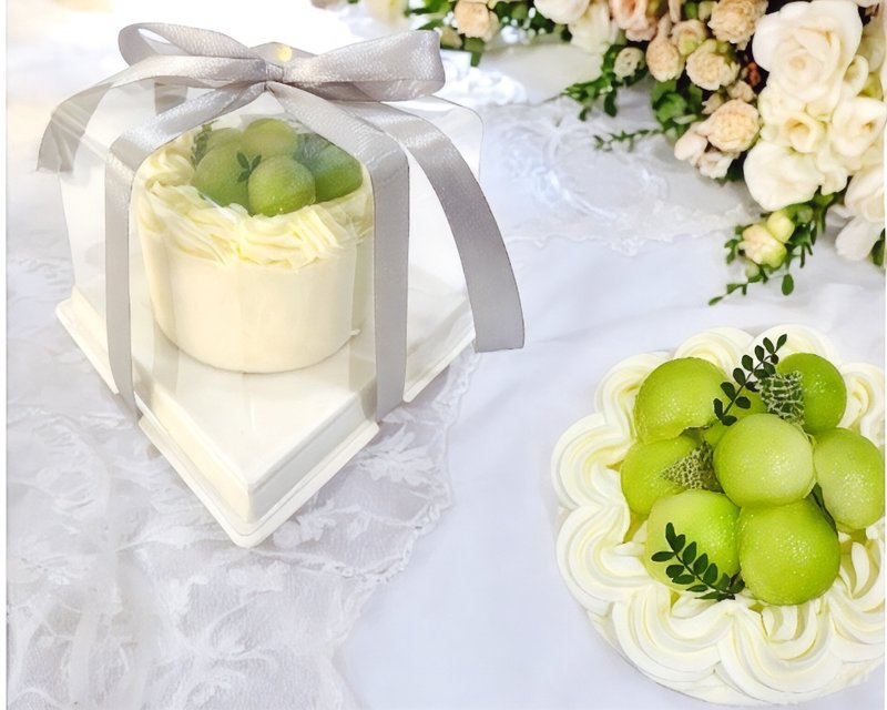 Chantilly Melon Chiffon Cake - Cake & Desserts - Fresh Ingredients 