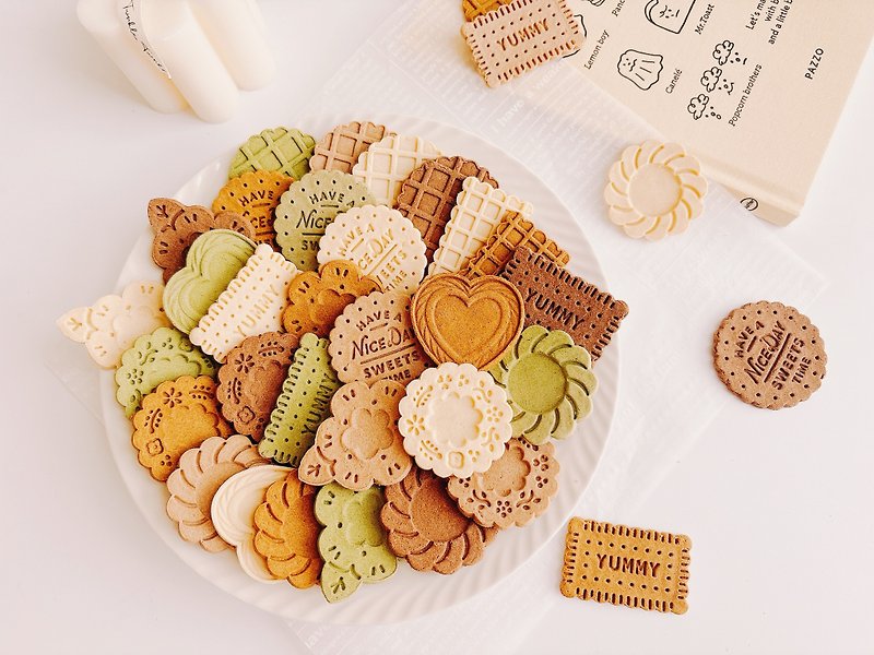 【Butter Biscuits】Pet gluten-free meat biscuits are edible for cats and dogs - ขนมคบเคี้ยว - อาหารสด 