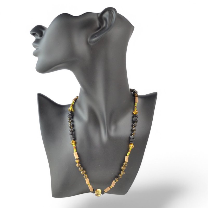 Baltic amber necklace for adults jewelry gift idea TT04 - Necklaces - Gemstone Multicolor