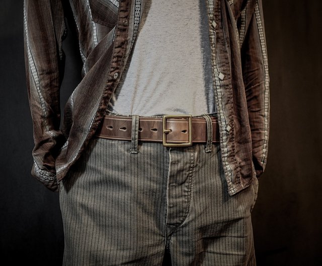 The New Garrison Belt-Leather belt - Shop HEYOU Art&Craft