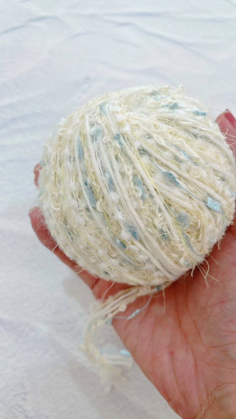 Zhi01-The Little Prince 100g [Self-mixed thread/Hand-dyed mixed thread/Special thread/Cotton thread/DIY/Knitting] - เย็บปัก/ถักทอ/ใยขนแกะ - ผ้าฝ้าย/ผ้าลินิน 