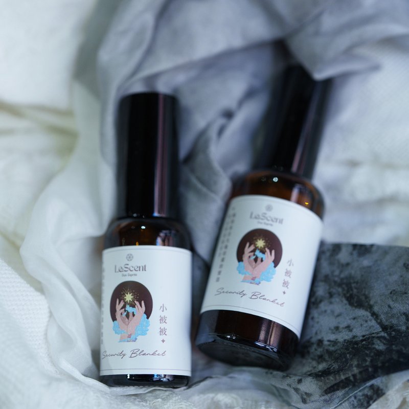 [Small Quilt Blanket] Sense of Security Spray Live in the moment, feel safe and comfortable, correspond to the lower three chakras - น้ำหอม - พืช/ดอกไม้ สีนำ้ตาล