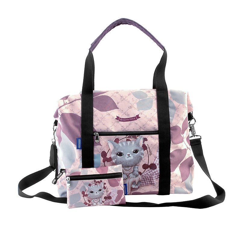 【COPLAY設計包】Mumu女神 旅行袋   肩背包   斜背包   手提包 - 側背包/斜背包 - 防水材質 灰色