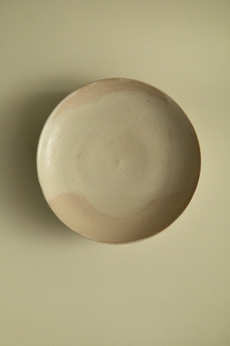 ピンク釉デザートプレート - 皿・プレート - 陶器 多色