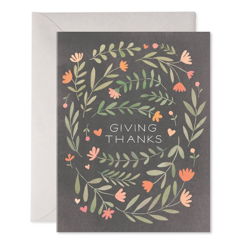 GIVING THANKS thank you card - Cards & Postcards - Paper 