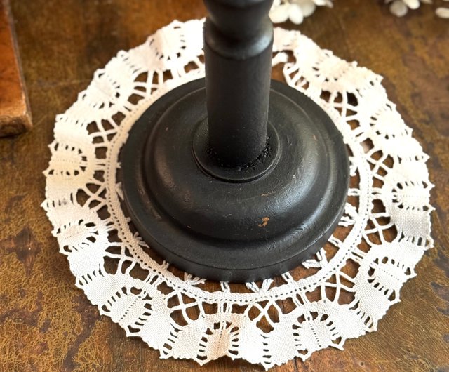 50062 - 希少な19世紀フランス製黒木製帽子スタンド - ショップ