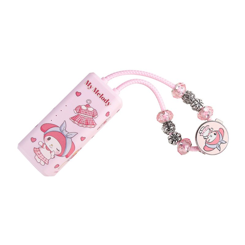 2 合 1 – 5000mAh充電器&SD讀卡器 – My Melody (新圖案版本) - 行動電源/充電線 - 塑膠 粉紅色