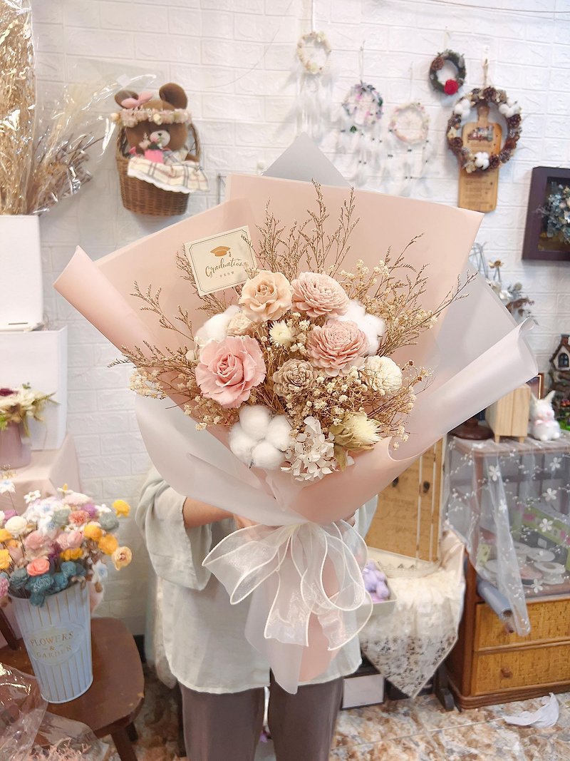|Romantic Daily|Large Bouquet of Immortal Roses - ช่อดอกไม้แห้ง - พืช/ดอกไม้ 