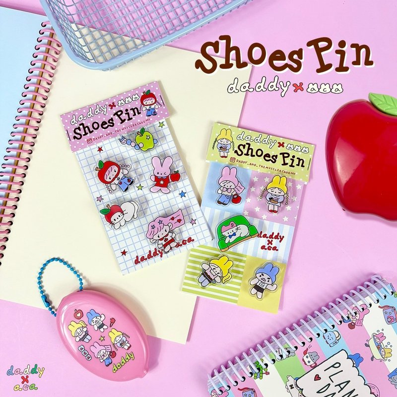 DADDY X ACUTE | A Cute Shoes Pin - 其他 - 其他材質 