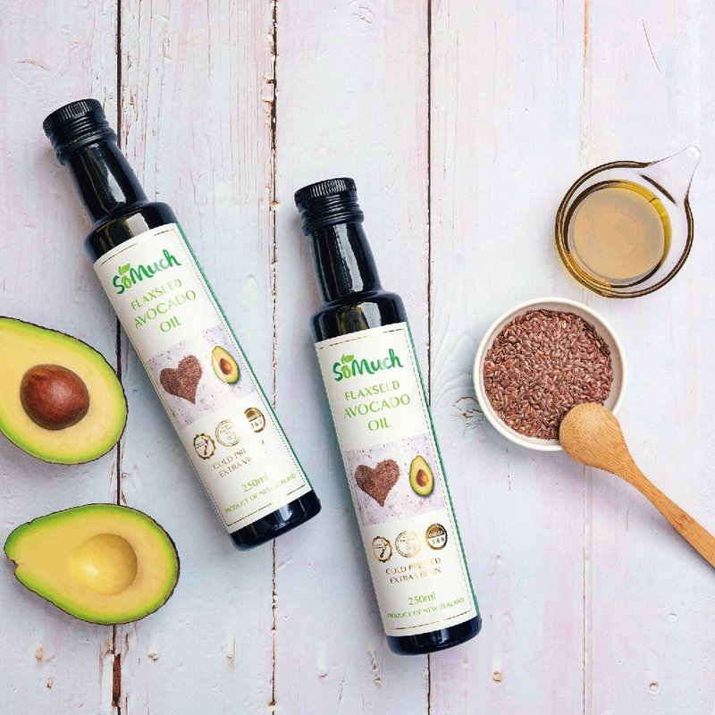 【Shoumanqu-Somuch】Top Cold Pressed Virgin Flaxseed Avocado Oil (250ml) - Sauces & Condiments - Other Materials 