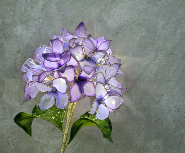 誕生花ライト】6月・紫陽花 - ショップ Bettina and Craft 照明