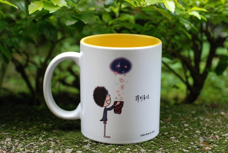 [Mug] To the end (customized) - แก้วมัค/แก้วกาแฟ - วัสดุอื่นๆ สีเหลือง