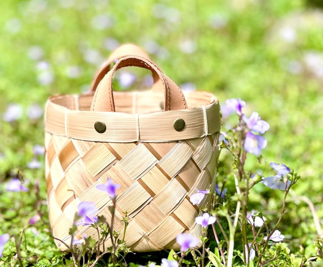 月桃バスケット 6個セット 月桃バスケット 6個セット 月桃角かご - ショップ alpinia 置物 - Pinkoi