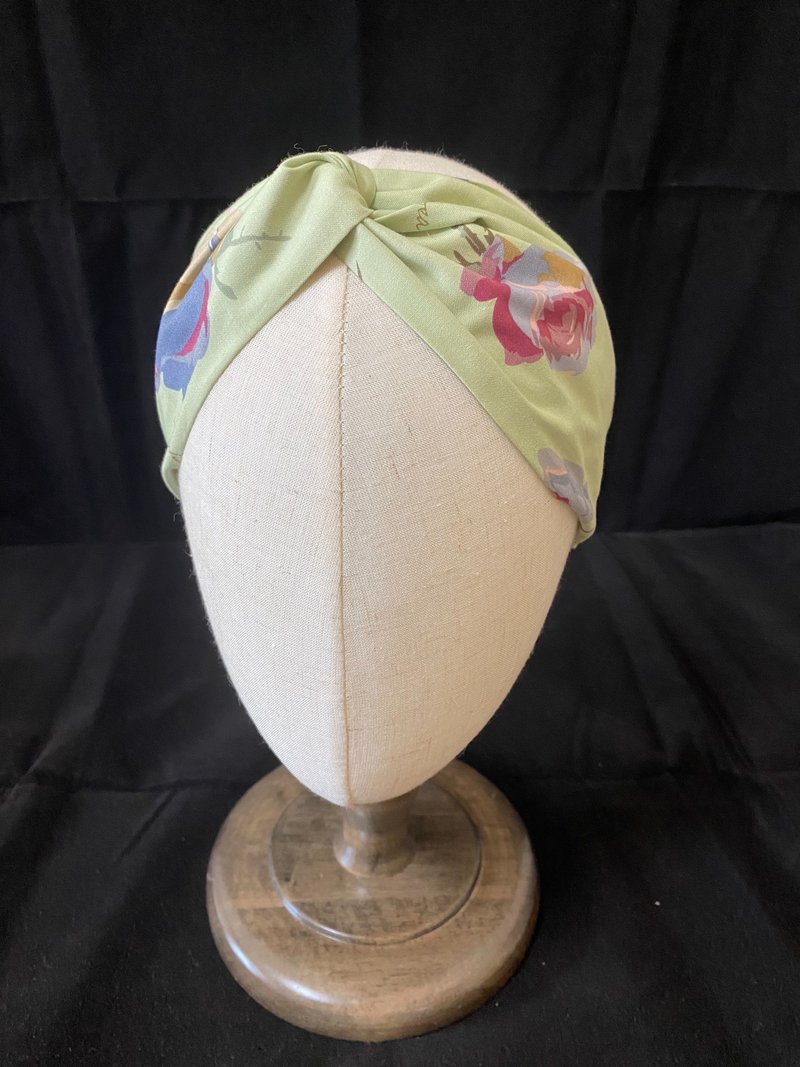 Pop Rose/Twist Headband/Japanese Cotton - Headbands - Cotton & Hemp Multicolor