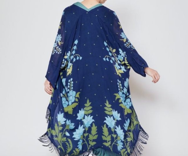 好評予約販売】絶妙な新作和風フリンジ蓮羽織ブラウス