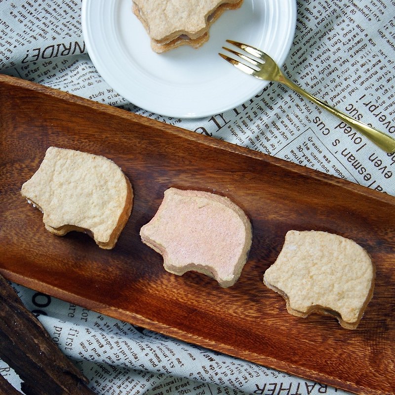 8 pieces of integrated pig dakwaz - เค้กและของหวาน - อาหารสด สีทอง