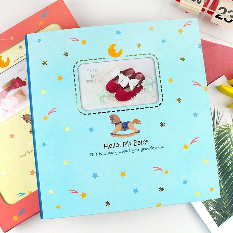 Chuyu 6K3 Hole Little Trojan Baby/Newborn Growth Album Gift Box-4x6/200 Pieces - Photo Albums & Books - Other Materials 