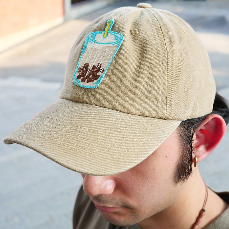 水洗鴨舌帽 Washed Cap - 搖搖 禮物推薦 - 帽子 - 棉．麻 卡其色