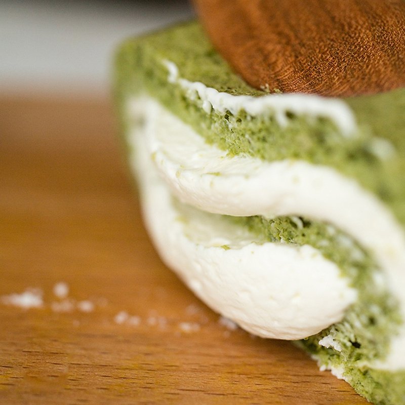 Low sugar. Moringa leaf cream cheese rolls - Cake & Desserts - Fresh Ingredients Green