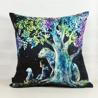 Under the Brilliant Tree - Home Decor Home Decor Pillow Home Furnishings Interior Design Gifts -Yoko Sueyoshi 末 吉 阳子
